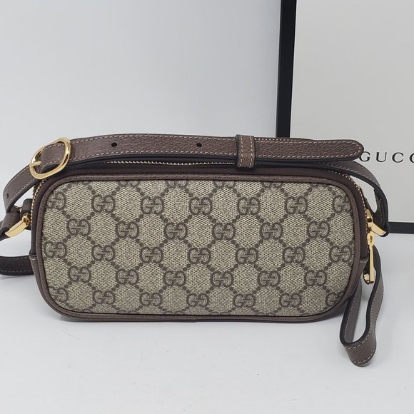 Gucci GG Supreme Ophidia Canvas Mini Crossbody Bag - Picture 4 of 15